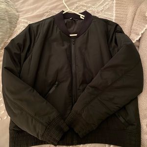 Athleta Black Bomber